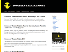 Tablet Screenshot of europeantheatrenight.com
